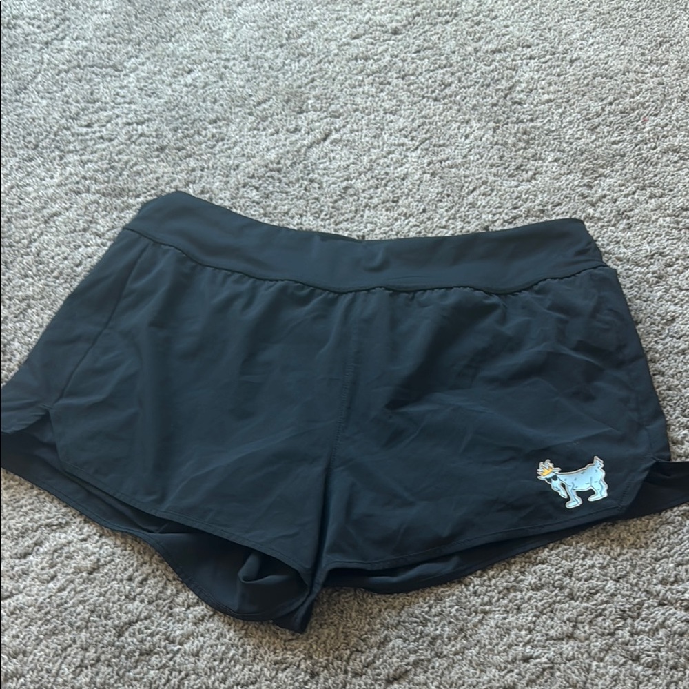 Goat USA Women's Black Athletic Shorts